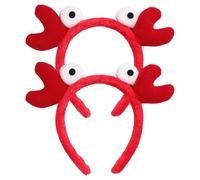KSBBHDS 2 Pezzi di Fasce per Il Granchio, Fasce di Testa Divertenti, Accessori per Capelli Creativi, Accessori per Giochi di Ruolo, Accessori per Abbigliamento per Feste.