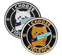 KSBBHDS 2 Pezzi di Toppe di Stoffa Ricamata da Cartone Animato, Macchie di Stoffa Carini Creative, Forniture per La Riparazione dei Vestiti, Decorazioni di Vestiti.