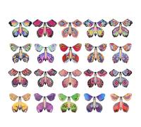 KSBBHDS 20 Pezzi di Farfalle Volanti Magiche, Giocattoli Divertenti per Carte, Regali A Sorpresa per Bambini, Bomboniere, Accessori Creativi.
