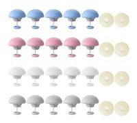 KSBBHDS 20 Pezzi di Fibbia di Fissaggio Creativo E 4 Pezzi di Fibbia per Bambini, Dispositivo di Fissaggio Trapunta, Possono Essere Utilizzati per Biancheria da Letto, Tende, Coperte.