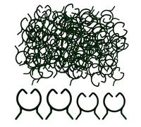 KSBBHDS 200 fermagli per piante, accessori per l'arrampicata, connettori, fermagli per verdure, attrezzi da giardino, fermagli per l'allenamento, perfetti per sostenere verdure, frutta