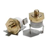 KSD301 250V 10A Interruttore di controllo automatico della temperatura Elemento termostato in ceramica con filettatura M4 60C 80C 85C 150C 10 pezzi(80C)