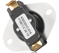 KSD301 Interruttore di temperatura a disco a scatto, controllo termico bimetallico normalmente aperto 100F per controllo della ventola della serra di attivazione del ventilatore HVAC