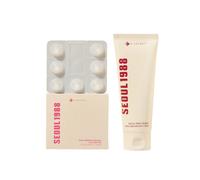 KSECRET - SEOUL 1988 Boosting Ball - 35mg x 7 (1ea) X Cream : Snail Mucin 93% + Rice - 100ml (1ea) Set