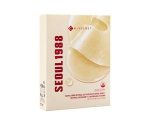 KSECRET - SEOUL 1988 Retinal Active Shot Mask Sheet : Retinal Liposome + Calendula Flower Set 25ml x 10 sheets