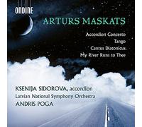 Accordion Concerto / Tango / Cantus Diatonicus - Arturs Maskats (Audio Cd)