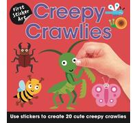 Ksenya Savva Creepy Crawlies (Tascabile) First Sticker Art