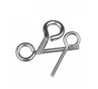 KSeSii 1-5 pezzi 304 in acciaio inossidabile con occhiello for pecore, bullone M3 M4 M5 M6 M8 M10, gancio ad anello, vite ad anello sospesa(30mm,M5-3pcs)