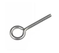 KSeSii 1-5 pezzi 304 in acciaio inossidabile con occhiello for pecore, bullone M3 M4 M5 M6 M8 M10, gancio ad anello, vite ad anello sospesa(40mm,M8-1pcs)