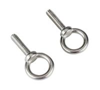 KSeSii 1-5pcs DIN580 Bullone a occhiello Viti a occhiello di sollevamento marino in acciaio inossidabile 304 Anello Anello Foro Golfare M3-M16(M3 (5Pcs))