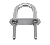 KSeSii 1 pz. Nuovo bullone a U for prua e poppa, for imbarcazioni marine, in metallo, in acciaio inossidabile 304, con dado, for cima e accessori for yacht.(M12x150mm)