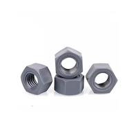 KSeSii 5-30 pz M3 M4 M5 M6 M8 M10-M20 PVC Dado esagonale Vite di plastica esagonale Dadi Tappo(M5(20pcs))