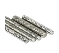 KSeSii 5 pezzi M3 M4 M5 M6 M8 in acciaio inossidabile con filettatura completa, barra filettata, lunghezza perno da 40 mm a 250 mm(80MM 5PCS_M3)