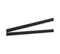 KSeSii Asta filettata nera da 5 pezzi M2/2,5/3/4 * 250 mm for parti della stampante 3D(M2.5 x 250mm)