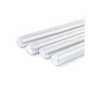 KSeSii Barra a filettatura intera in alluminio 6061 con barra filettata M5 M6 M8 M10 M12 M14 M16 Lunghezza 40mm - 200mm(M8x50(5pcs))