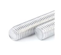 KSeSii Barra filettata in alluminio Barra filettata completa M5 M6 M8 M10 M12 M14 M16 Lunghezza 40 mm - 200 mm(M10x200(2pcs))