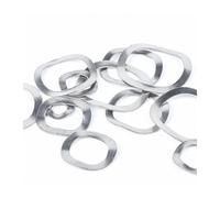 KSeSii Rondelle elastiche a tre onde Molle a ondulate in acciaio inossidabile 304 A2 M3 M4 M5 M6 M8 M10 M12 M16 M19 M23 M25 M27 M31 M39 M41(M39x46x0.5(4Pcs))