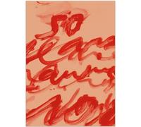KSHAO ATHQW Cy Twombly Poster Cinquant'anni di opere su Carta Arte murale e Pittura su Tela Stampe Moderne per Soggiorno Immagini per la casa Decorazione 30x50cm Senza Cornice