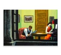 KSHAO ATHQW Edward Hopper Poster 《Stanza a New York》 Arte della Parete Edward Hopper Pittura su Tela Stampe Moderne per Soggiorno Immagini di casa Decorazione 20x30cm Senza Cornice