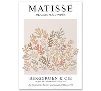 KSHAO ATHQW Famosi poster di Henri Matisse《Du Vendredi》 Stampa surrealista dell'arte della parete Matisse Pittura su tela Immagine retrò per l'arredamento del soggiorno 20x30cm NO Frame