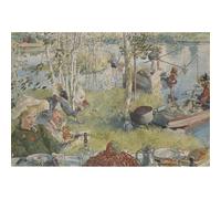 KSHAO ATHQW Famosi Poster di Norman Rockwell lei di Fronte allo Specchio Tela di Canapa Wall Art Norman Rockwell Pittura Stampe per la Decorazione Domestica Immagine 15x15cm Senza Cornice