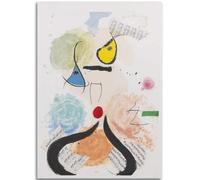 KSHAO ATHQW Famoso Cartel de la exposición de Joan Miró《Hamburgo y Berlín》 Arte de pared Joan Miró Lienzo Pintura Joan Miró Impresiones para Cuadros de decoración del hogar 50x70cm sin Marco