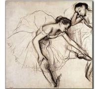 KSHAO ATHQW Famoso Edgar Degas Poster Come Una Mostra di Danza Arte della Parete Edgar Degas Pittura su Tela Edgar Degas Stampe per Home Decor Immagine 20x20cm Senza Cornice