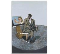 KSHAO ATHQW Famoso Francis Bacon Poster 《Famiglia Felice》Arte della Parete Francis Bacon Pittura su Tela Francis Bacon Stampe per Home Decor Immagini 30x40cm Senza Cornice
