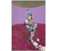KSHAO ATHQW Famoso Francis Bacon Poster 《George Dyer》Arte della Parete Francis Bacon Pittura su Tela Francis Bacon Stampe per Home Decor Immagini 40x65cm Senza Cornice