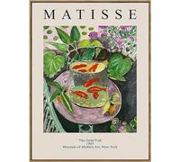 KSHAO ATHQW Henri Matisse Arte della Parete Matisse 《Il Pesce d'oro》 Poster Pittura su Tela Moderna Matisse Stampe per Soggiorno Decor Wall Picture 15x20cm No Frame