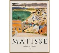 KSHAO ATHQW Henri Matisse Arte della Parete Matisse 《La Baia di Tangeri》 Poster Pittura su Tela Moderna Matisse Stampe per Soggiorno Decor Quadro da Parete 15x20cm Senza Cornice