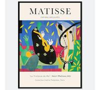 KSHAO ATHQW Henri Matisse Arte Murale Matisse 《Il Dolore del Re》 Poster Pittura Moderna su Tela Matisse Stampe per Soggiorno Decor Quadro da Parete 15x20cm Senza Cornice