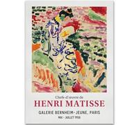 KSHAO ATHQW Henri Matisse Poster Fauvismo Stampa Frau Etsy Wall Art Matisse Tela Pittura Astratta Retro Immagine per Soggiorno Decor 60x80cm No Cornice
