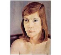 KSHAO ATHQW Lucian Michael Freud Poster La Donna Ritratti Arte della Parete Lucian Michael Pittura su Tela Stampe retrò per Immagini Moderne di Home Decor 60x80cm Senza Cornice
