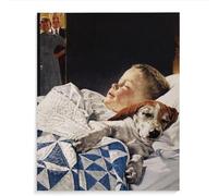 KSHAO ATHQW Norman Rockwell Poster Degni di Amore Tela Arte della Parete Norman Rockwell Pittura Norman Rockwell Stampe per Home Decor Immagine 50x70cm Senza Cornice