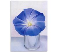 KSHAO ATHQW Póster de Georgia O'Keeffe 《Blue Morning》 Arte de pared Georgia O'Keeffe Pintura en lienzo Georgia O'Keeffe Impresiones para Cuadros de decoración del hogar 50x70cm sin Marco
