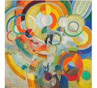 KSHAO ATHQW Robert Delaunay Poster Colorato Cubismo Arte della Parete Robert Delaunay Pittura su Tela Stampe Moderne per Soggiorno Immagini della Casa Decor 30x50cmx1 No Frame