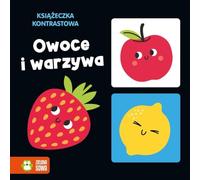 Książeczka kontrastowa. Owoce i warzywa