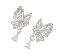 Ksikdeg Alla moda Zircone Decorato Cuffie Stabilizzatori Clip di Ritenzione In Metallo Universali Per Stili Di Vita Attivi Unisex Auricolare Clip di Fissaggio