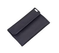 Ksikdeg Custodia per filtro della fotocamera per obiettivo fino a 82 mm circolare e quadrata borsa di tela pieghevole per viaggi, Sei Fette, 220x130mm