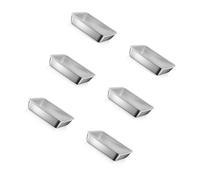 Ksikdeg Piatti da cucina in acciaio inox per barbecue Party Contenitore per alimenti in metallo antiruggine con coperchio sigillabile Vassoio per la preparazione della cucina antiruggine con coperchio