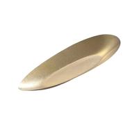 Ksikdeg Premium 304 Acciaio Antiruggine Asimmetrico Piatto Da Portata Base Antiscivolo Gradi Professionali Stoviglie Per Cuochi E Hosts Grado Commerciale Vassoio In Acciaio Antiruggine