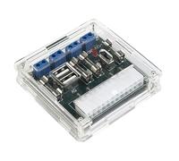 Ksikdeg Scheda adattatore per computer desktop 24 pin con 8 uscite e protezioni multiple per ufficio