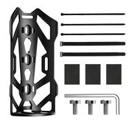 Ksikdeg Stagna Biciclette Forcella Cargo Cage Biciclette Accessori Rack per Equitazione Mountain Bike Forcella Telaio Anteriore Rack
