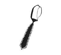 Ksikdeg Tipico cravatta con chiusura a crash sulla chiusura, leggera e sostanziale seta di poliestere perfetta per matrimoni, interviste e uniformi studentesse, elegante cravatta a clip per le donne