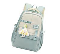 Ksikdeg Zaino alla moda di grande capacità per ragazze del college adolescente zaino scuola libro borsa per e attività ricreative borsa, Blu