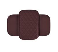 KSIWUAGB Copri Bracciolo Auto per Ford Explorer EV 2024 2025, Copertura Console Centrale Auto Impermeabile Confortevoli Accessori Auto,Brown