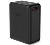 Ksix BPB30HD01 Powerbank ultracompatto 65W da USB-C a USB-C 30.000mAh Nero
