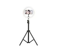 Ksix Kit Studio Live Max Anello LED con treppiede da pavimento 1,60 cm per smartphone