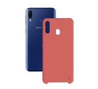 KSIX smart your tech Custodia per Galaxy A8S, semi-rigida, Rosso